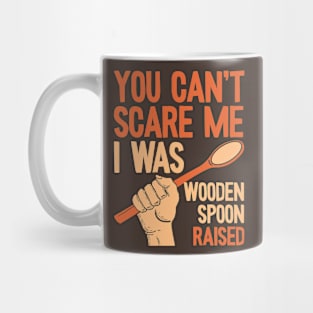 Scared Wooden Spoon Mug